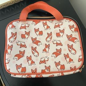 Corgi Makeup Train Case